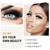 B&Q Wispy Cluster Lashes B05 72PCS D Curl 8-16mm Mixed