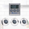 Lantelme Kitchen timer digital magnetic stainless steel egg timer with