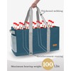 WONDAY Large Stand Up Utility Tote Bag, Reusable Grocery Bags