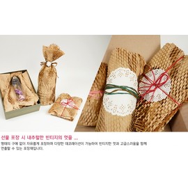 Eco-friendly wrapping paper, paper air cap, It’s paper, single paper bubble wrap, buffer, honeycomb kraft, delivery packaging Paper buffer 50cm*90m