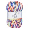 Malli Knitting Super Blend 100g Acrylic Yarn - Fruit Salad