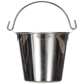 IBILI Utility Bucket 16 cm of Stainless Steel, Silver