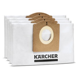Kärcher Fleece KFI 117 2.863-325.0, Wet and Dry Vacuum Filter Bags, White
