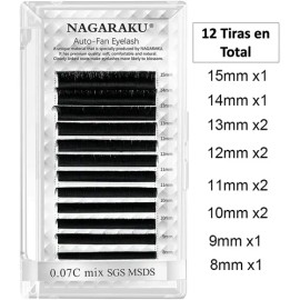 Blister Nagaraku Auto-fans Autofloración Mixto                                                                                                        
