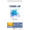 CANSON Montval Watercolour Paper Spiral Pad, Fine Grain, 300 gsm,