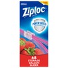Ziploc Gallon Food Storage Slider Bags, Power Shield Technology for