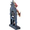 Nemesis Now AL50380 Time Guardian Clock 17cm Red