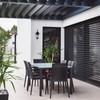 GOALPLUS Dusk to Dawn Wall Light for Porch, Black Exterior