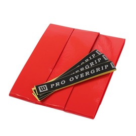 Wilson PRO OVERGRIP Tennis, Badminton Grip Tape, Used by Kei Nishiori and Misaki Matsutomo, red