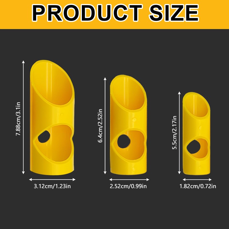 Pipe Lagging Insulation Foam Cutter Tool Set for 15mm, 22mm,