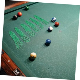 WOONEKY Billiard Net Bag 6 Pack Cotton Pool Table Pockets Holders Snooker Table Replacement Nets Easy Install
