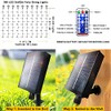Upgraded Solar Curtain Lights Outdoor Garden Fairy String Lights 300
