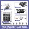 Self Adhesive Eyelashes, 156 PCS self adhesive eyelash clusters, No