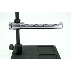 Kingfisher Fly Fishing Stem Mounted Fly Tying Vise Tool Holder Gunsmoke