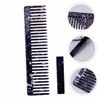 Baluue 1set Retro Hair Styling Comb Hair Clip for Quick