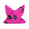 Rapeseed Cushion 12 x 12 cm Cat Pink Heat Cushion