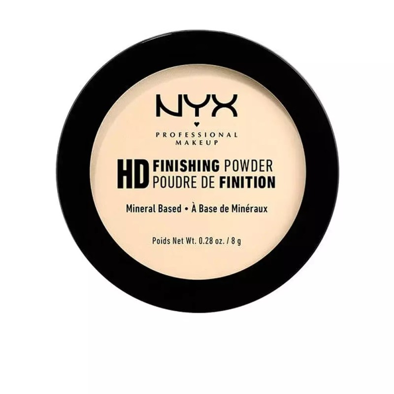 NYX 프로페셔널 메이크업 HD 피니싱 파우더 프레스드 세팅 - 바나나