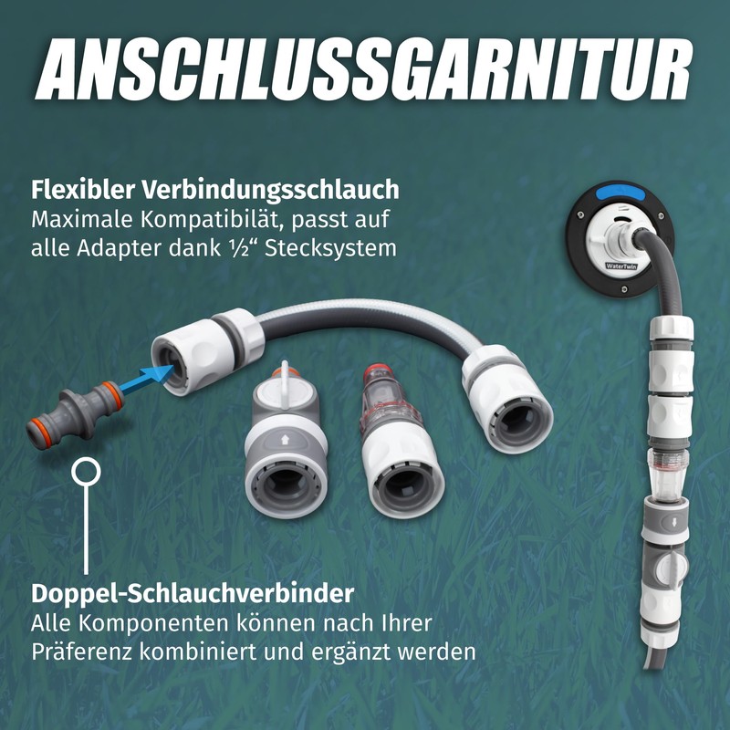 MaJoCompTec® Connect Motorhome Accessories | Filling Neck Fuel Cap Set
