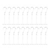 20Pcs Pattern Hooks Hanging Sewing Making Metal Hanger with Rope