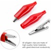 Nilight 60Pcs Metal Alligator Clip Assortment Test Lead Electrical Battery
