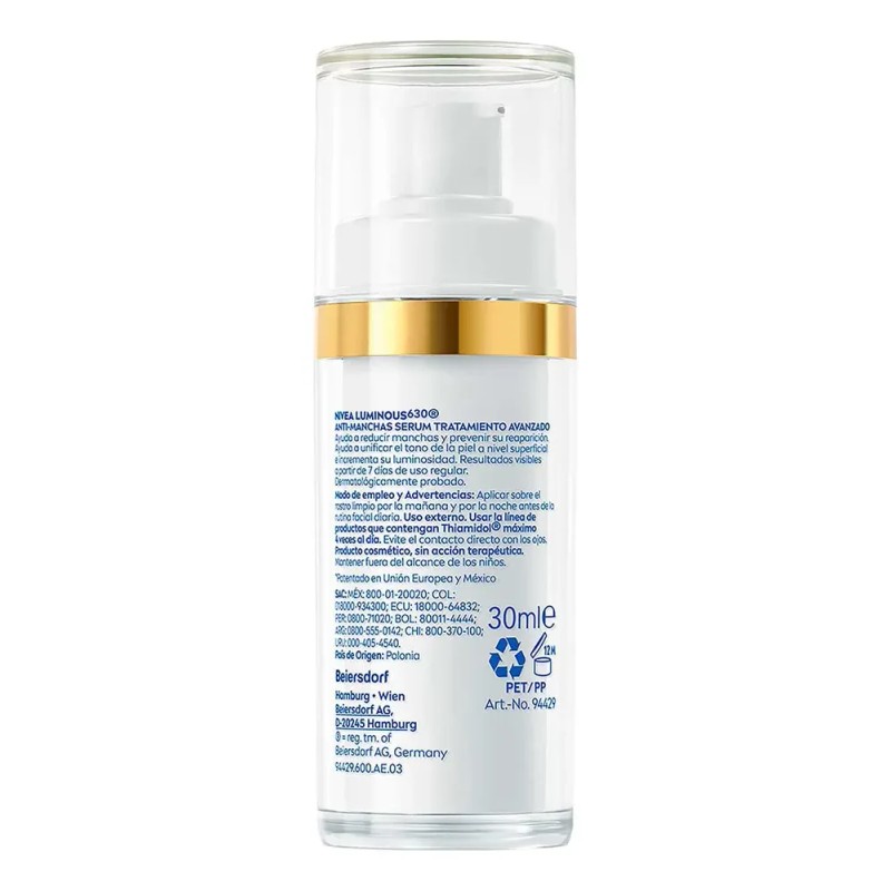 Nivea Luminous630 Anti-manchas Serum Facial 30ml