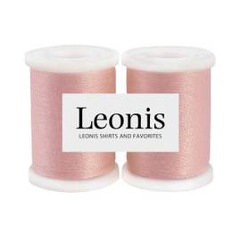 LEONIS Polyester All-Purpose Sewing Threads 110 Yards/100m 2pcs [ 78325 ]