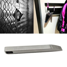 Mini Keychain Pry Bar Bottle Opener Tool Small Stainless Steel Key Chain Multitool Prybar Heavy Duty Keychain Prybar Mini Stainless Steel Crowbars Easy To Carry Small Size Reliable