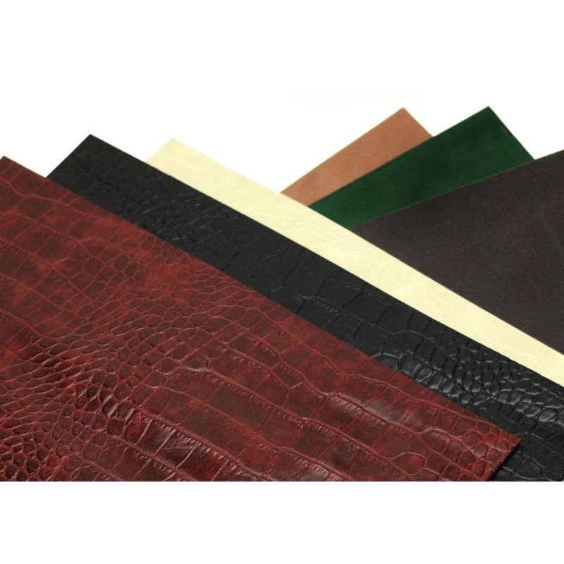 Careless Recycled Leather Book Cover Small Bible Cover (Croco Embossed