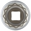 TONE Deep Socket (12 Square) 3D-21L Drive Angle 0.3 inch
