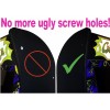 Arcade1up Custom Parts - Street Fighter Riser Screw Hole Gray
