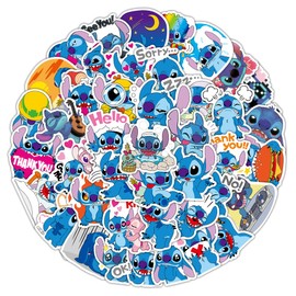 sanyuexiaozai Anime Stickers, Waterproof, 5-7 Centimeters, Set of 100, Multi-Color, For Notebooks, Cars, Motorcycles, PCs E154