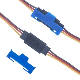 Servo Extension Cable Safety Connector Clips Wire Lead Lock Nylon for RC Models 20 Pack