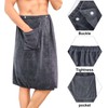 Tolenre Sauna Kilt and Towel Set for Men, Adjustable Sauna