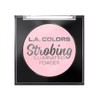 L.A. COLORS Strobing Illuminating Powder, Flashing Pink, 1 Ounce