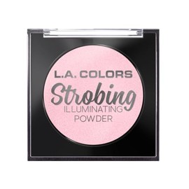 L.A. COLORS Strobing Illuminating Powder, Flashing Pink, 1 Ounce