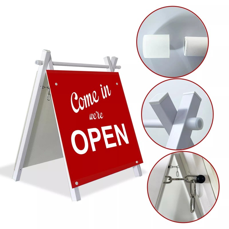 AD. Printing Materials Store 24" x 18" 2 UNITS WHITE