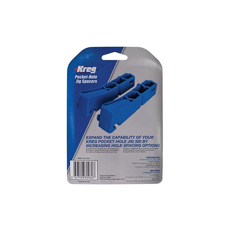 Kreg Pocket-Hole Jig Spacers - 2 Pack