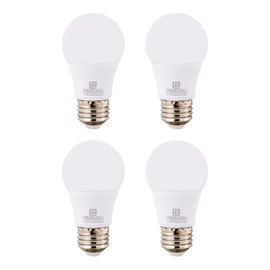 12V-60V LED Light Bulb E26 Regular Light Base, 4000K Daylight, 12V AC DC Low Voltage 3W LED Equivalent 25W Incandescent Lamp, Medium Screw Base, 12V 24V 32V 36V 48V 60V A15 Bulb, Not for 120V, 4 Pack