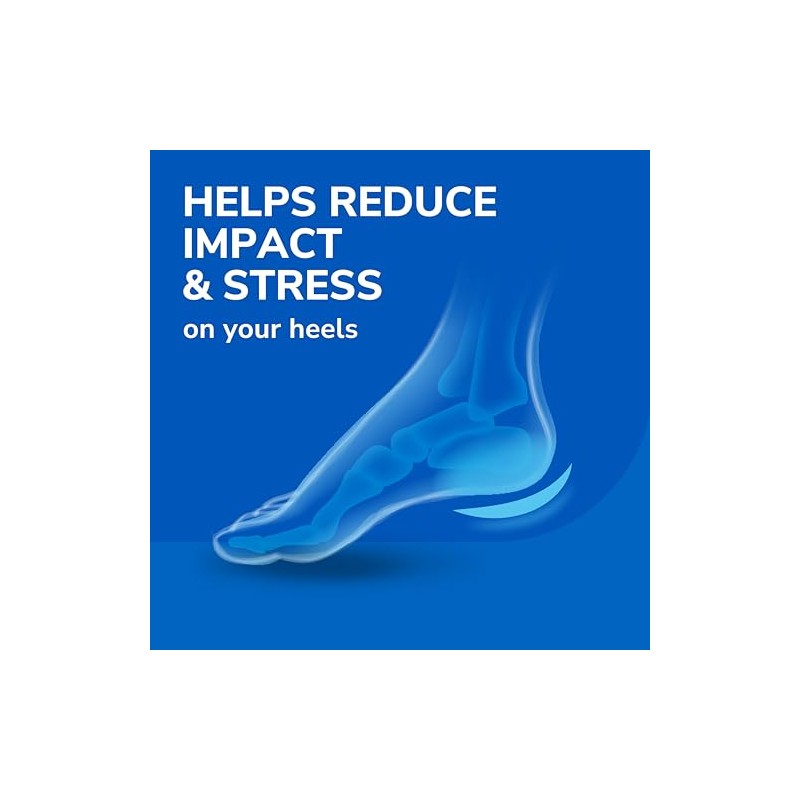 Dr. Scholl’s Comfort Heel Cushions for Women, 1 Pair, Size