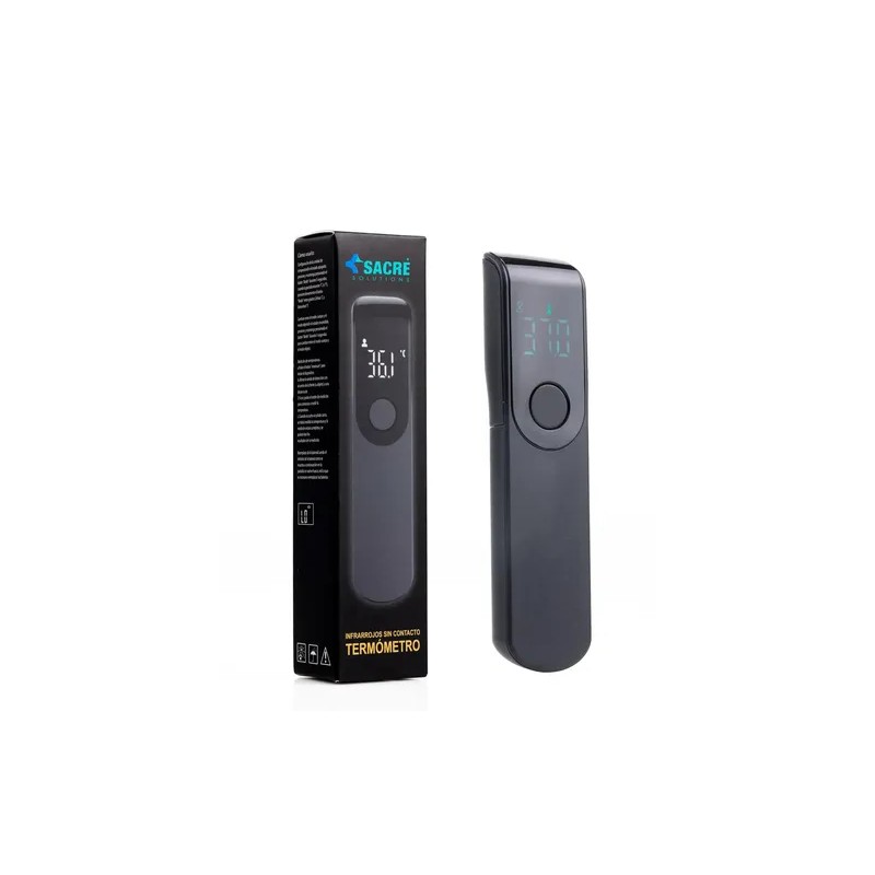 Termostato Termometro Infrarrojo Temperatura Digital Negro