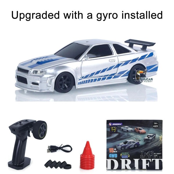 JBL 2.4GHz 1:43 RC 4304A Drift Car 4WD High Speed