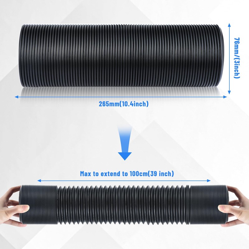 Pindex Adjustable Inner Diameter 76mm(3 inch) Outer Diameter 86mm(3.39 inch)