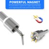 FOCKEAMS 2Pcs 8mm/0.31in Magnetic Nut Setter Driver Drill Bit,Quick-Change,Impact Nut