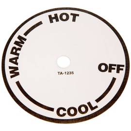 Hayward HPX1235 T-stat Dial Label Replacement Heatpro Heat Pump