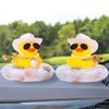 MuMyer Yellow Duck Car Ornament Swim Ring Car Rubber Ducks