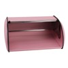 ZIZEV Roll Top Bread Keeper, Bread Box Holder Pink Good