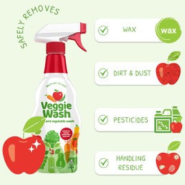 Veggie Wash Veggie Wash Fruit & Vegetable Wash, Produce Wash and Cleaner, 16-Fluid Ounce, Pack of 2