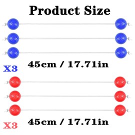 Ockyunoo Set of 6 Ladder Golf, Ladder Golf Balls, Ladder Golf, Throwing Game, Ladder Golf Ball for Throwing Games, Ladder Golf Ball for Toss Game, Outdoor Ladder Golf Game Ball Set, for Indoor and