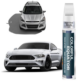UX Ingot Silver Metallic Touch Up Paint for Ford, Car Paint Pen Scratch Repair Two-In-One Touch Up Paint, Premium Car Scratch Remover for Deep Scratches