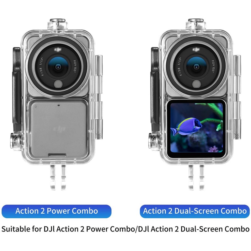 F1TP Action 2 Waterproof Case for DJI Action 2 Power